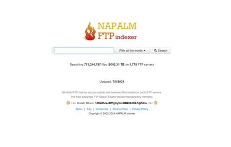 Mamont's open FTP Index.